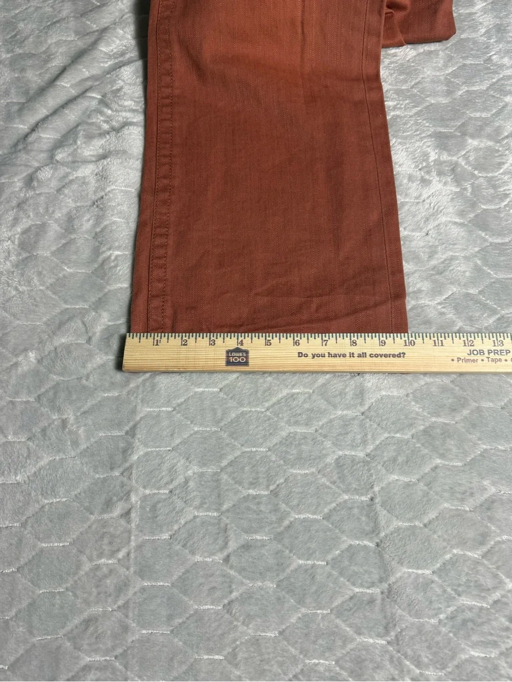 True Religion USA Distressed Rust Jeans 38x32 Y2K Wide Leg